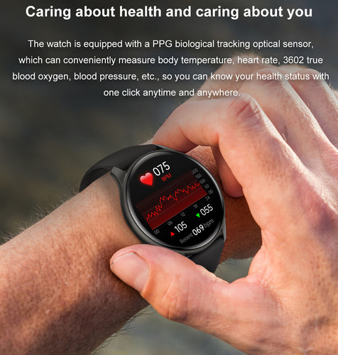 Smartwatch Mujer Ip68 Impermeable Bluetooth Para Huawei Ios