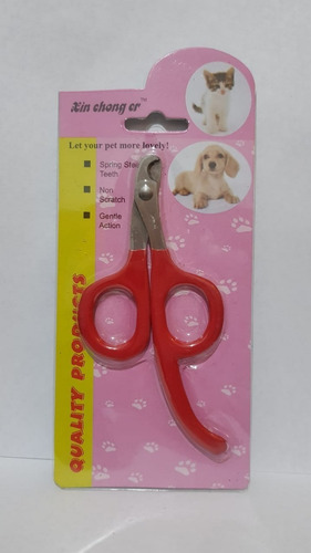 Imagen 1 de 5 de Alicate Mini Punta Redonda Corta Uñas P/perro-gato Mascotas