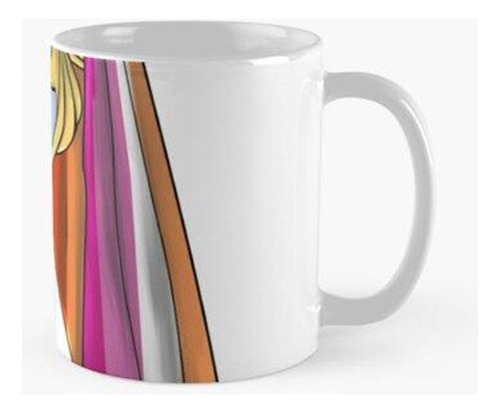 Taza Bandera Lesbiana Espada Shera Calidad Premium