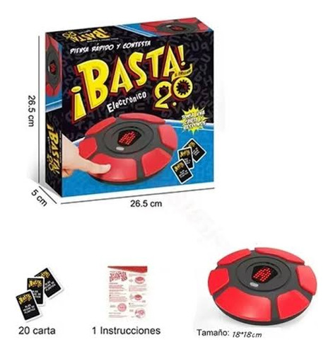 Basta 2.0 Piensa Rápido Juego De Mesa 2