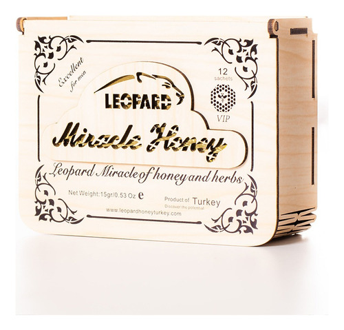 Miel Leopard Miracle Honey 12 Sobres