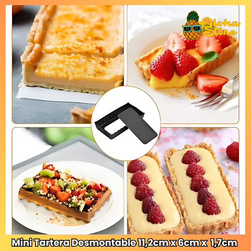 Kit Pasteleria Moldes Desmontables Torta Tarta Brownies