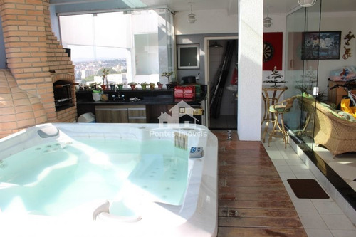 Imagem 4 de 18 de Cobertura Duplex 172m² 3 Dorms. 1 Suite No Centro-sbc-sp - Cob3398