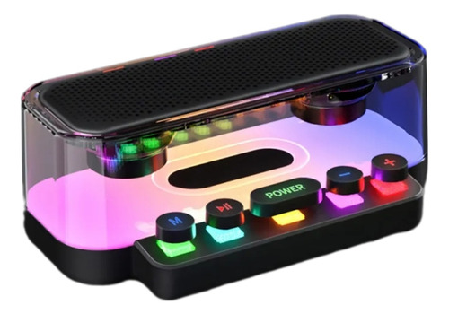 Bocina Altavoz Inalámbrico Con Bluetooth 5,0 Y Luces Rgb