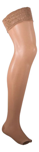 Media De Compresión Dama No-varix Xl Beige