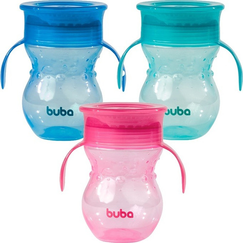 Vaso 360 Antiderrame Bebe Kikkaboo- Mvd Kids