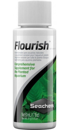 Fertilizante Flourish De Seachem Plantas Acuaticas 50ml
