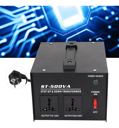 Transformador De Tensión Step Up Buck De 500 W 110 V A 220 V