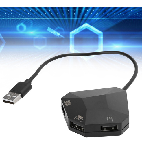Compatible Con Adaptador Convertidor De Teclado Y Ratón Swit