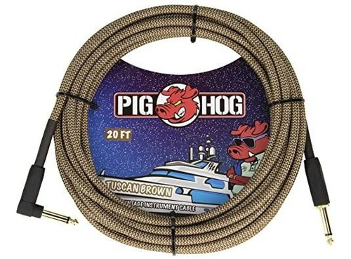 Cable Para Instrumentos: Cable De Instrumento Pig Hog  Tosca