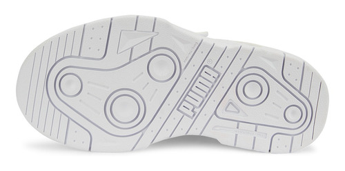 Imagen 4 de 6 de Zapatillas Puma Slipstream Invdr Lth Para Niños. En Blanco |
