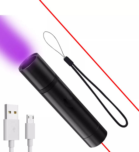 Lampara De Luz Ultravioleta Linterna Uv Láser Apuntador