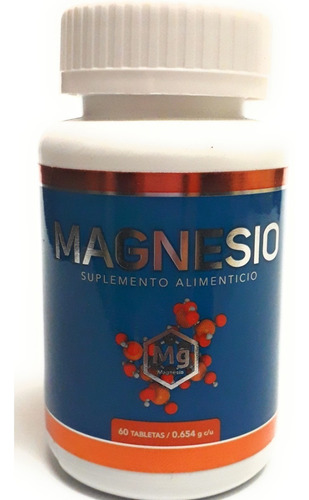 Imagen 1 de 4 de Magnesio Quelato Ultra Soya 60 Cap Envio Full