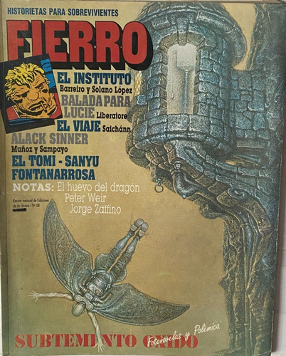 Revista Fierro N° 68 / Primera Época / El Tomi Oxido /  X7