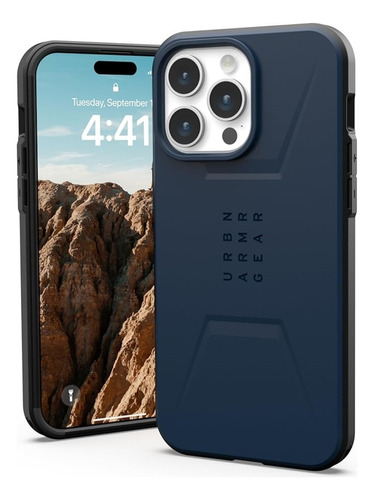 Funda Case Para iPhone 11 Pro - Uag Civilian Azul Antishock