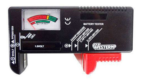 Testador De Pilhas Baterias Medidor Normal Recarregavel