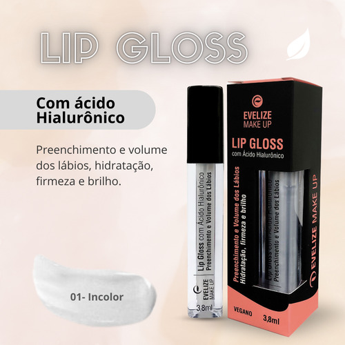 Lip Gloss Evelize Make Up