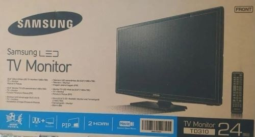 Imagen 3 de 3 de Televisor Monitor Tv De 24 Samsung Nuevo Sin Destapar
