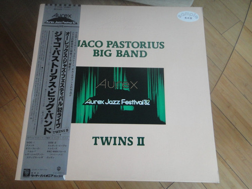 Jaco Pastorious (weather) Twins Ii Live 82 Vinilo Japonés Ex