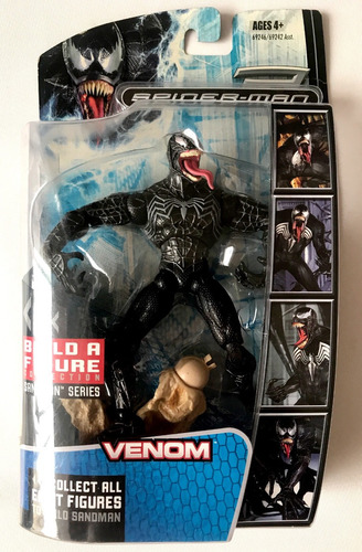 Venom Spiderman 3 Movie Classics Sandman Baf Hasbro 2007