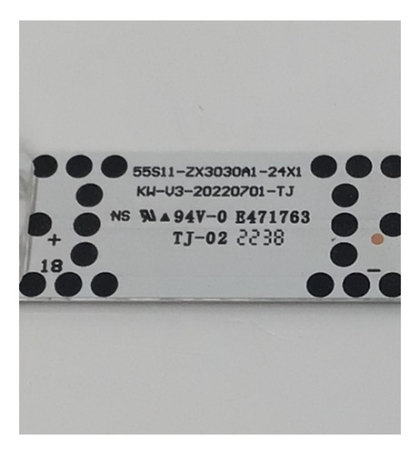 Led Tcl 55s11-zx3030a1-24x1-kw Lvu550ndel 55s453 (Usado)