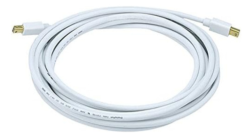 Monoprice Mini Displayport Cable - 15 Pies - Blanco | Conduc