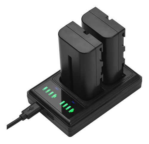 Andoer Np-f550 Usb Intelligent Charger & Battery Kit 1pcs