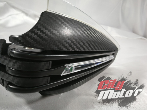 Imagen 5 de 9 de Cubre Puños Manos Led Yamaha Teneré 250 - City Motor