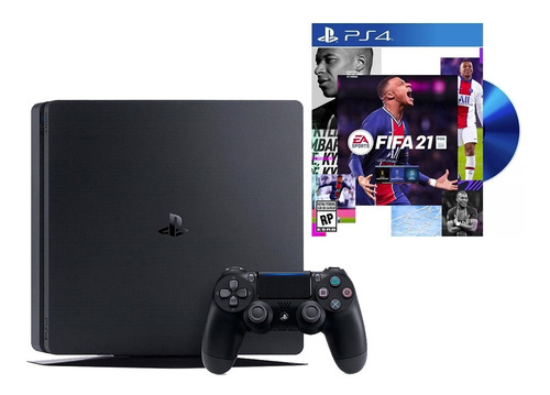 Playstation 4 Slim 1tb + Juego Fifa 2020 Físico -sertel Shop