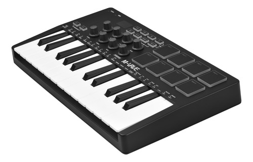 Teclado Midi M-vave Portátil Usb De 25 Teclas