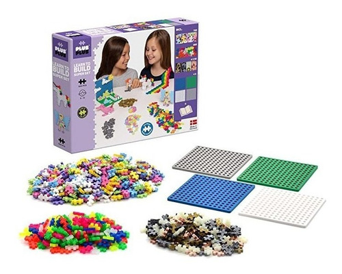 Plus Plus - Learn To Build Super Set - Mezcla Pastel,  Piez.