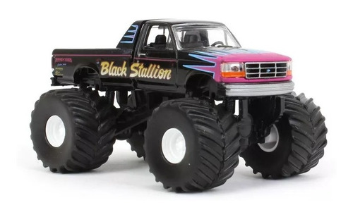 Greenlight 1992 Ford F-250 - Black Stallion 1/64 Llanta Goma