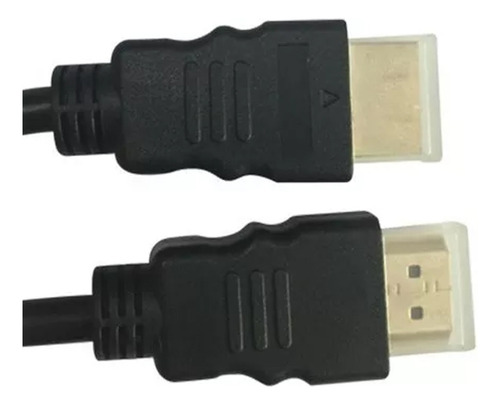 Cable Hdmi 1 Mts. Macho/macho. V.1.4 Conector Baño Oro