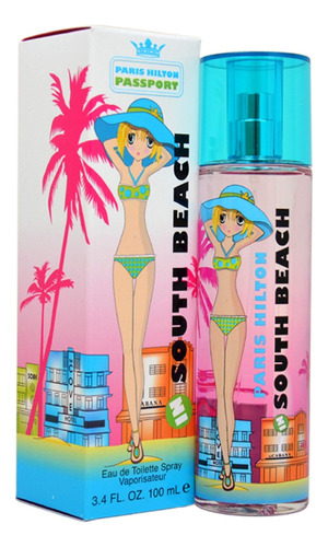 Perfume Paris Hilton Passport In South Beach 100ml  Damas