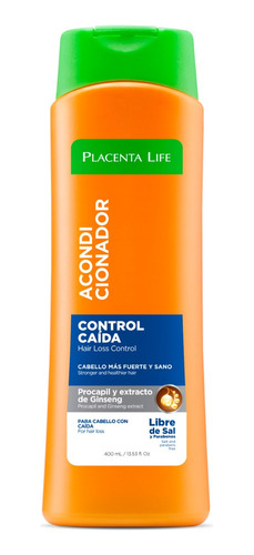 Placenta Life Acondicionador Control Caída 400ml