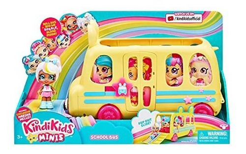 Kindi Kids Minis - Autobus Escolar Coleccionable