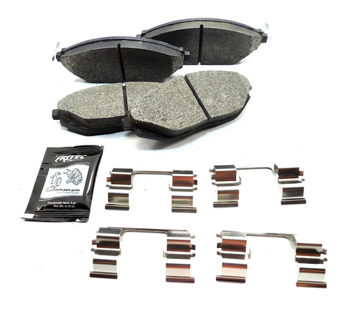 Balatas Delanteras + Liquido, Chevrolet Spark 1.2 2011-17