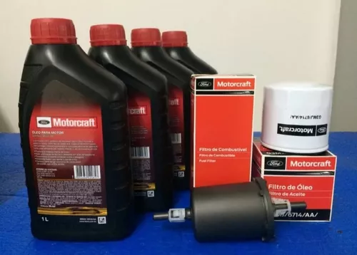 Kit 3 Filtros + Aceite Sintético Motorcraft 5w30 Ford Ka