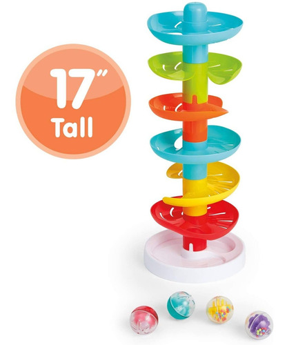 Kidoozie Whirl N Go Ball Tower - Juguete Interactivo De Des