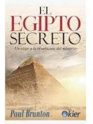 Libro El Egipto Secreto De Paul Brunton