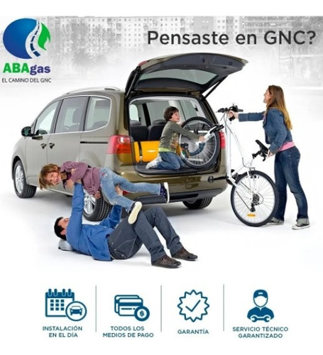 Equipo De Gnc 5ta Generación Con Cilindro 34 Lts