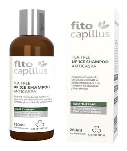 Shampoo Grandha Fito Capillus Tea Tree Up Ice Anticaspa 250