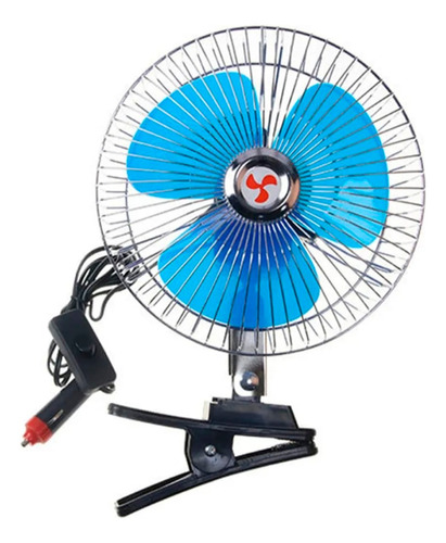 Ventilador Automotivo12v Potente P/ Carro Van Caminhão   