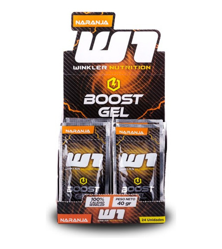 Gel Boost Energizante 24 Unidades  Winkler Nutrition