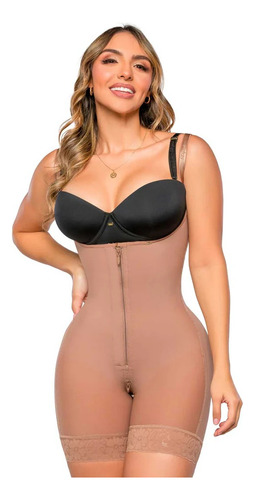 Faja Colombiana Stagmi Ultra Invisible Completa Zipper 7089