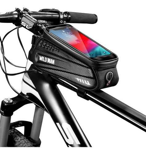 Bolsa De Bicicleta Bolsa Delantera Mtb Funda De Teléfono Bol