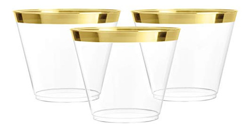 Prestee Vasos De Plástico Desechables Para Vino, Cócteles Y 