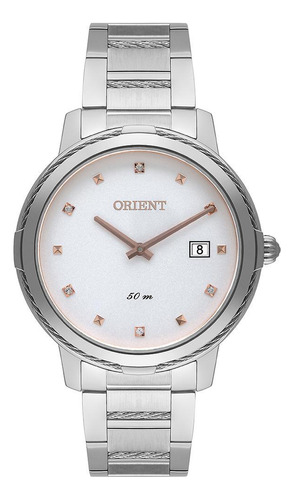Relógio Orient Unique Feminino Analógico Fbss1173 S1sx Prata