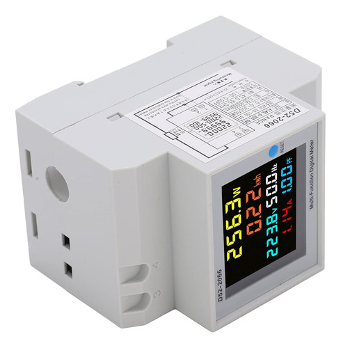 Medidor Electrico 6 Parametros Multimetro Amperimetro Lcd