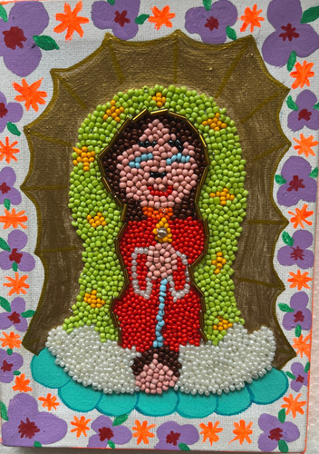 Virgen Guadalupe Mostacilla